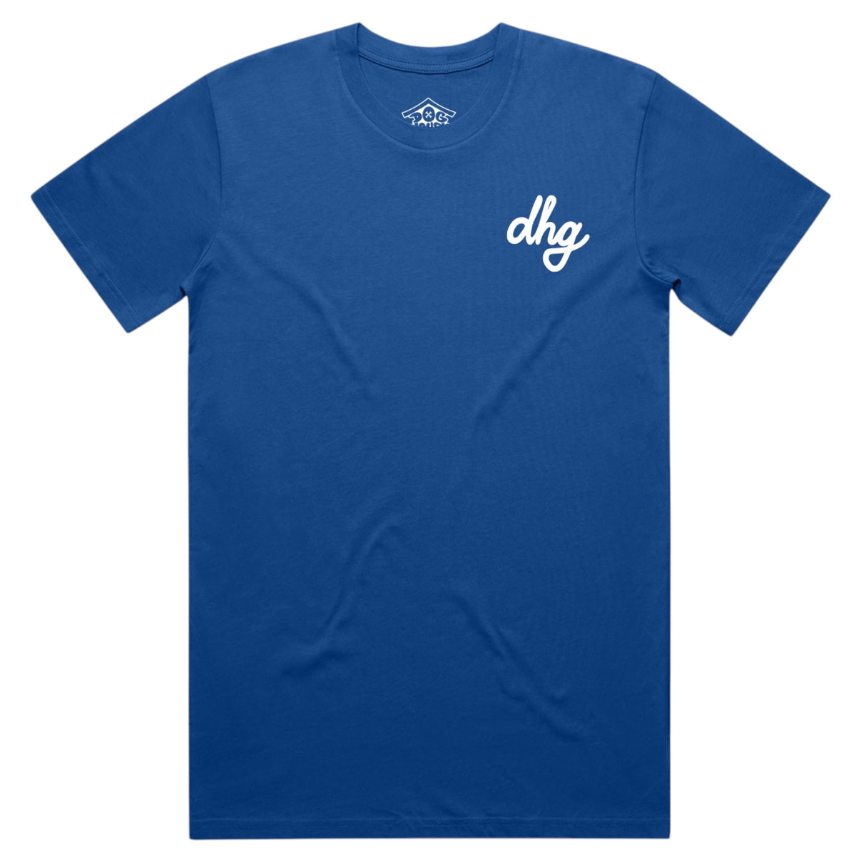 Script Tee - Royal