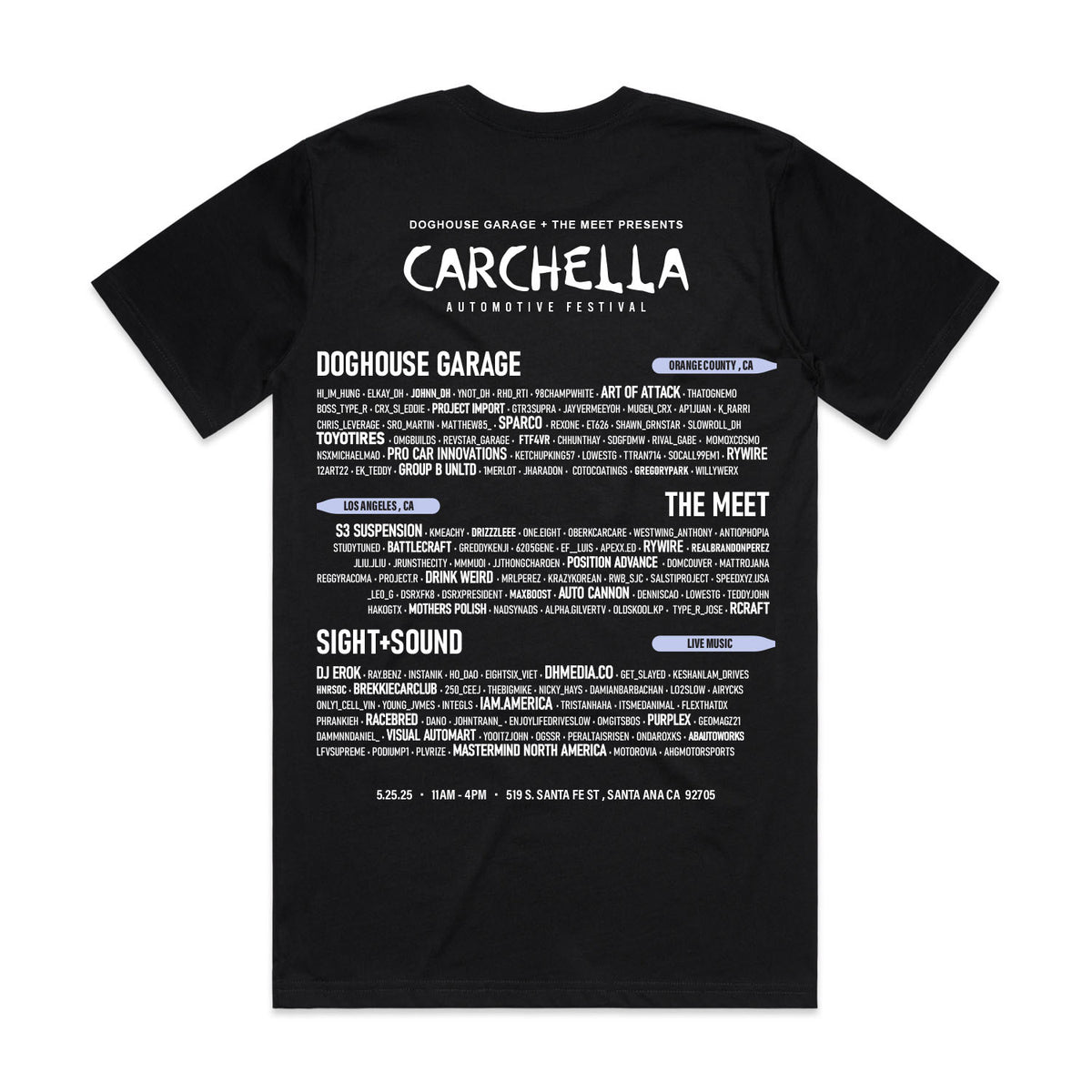 CARCHELLA 2025 - TEE SHIRT