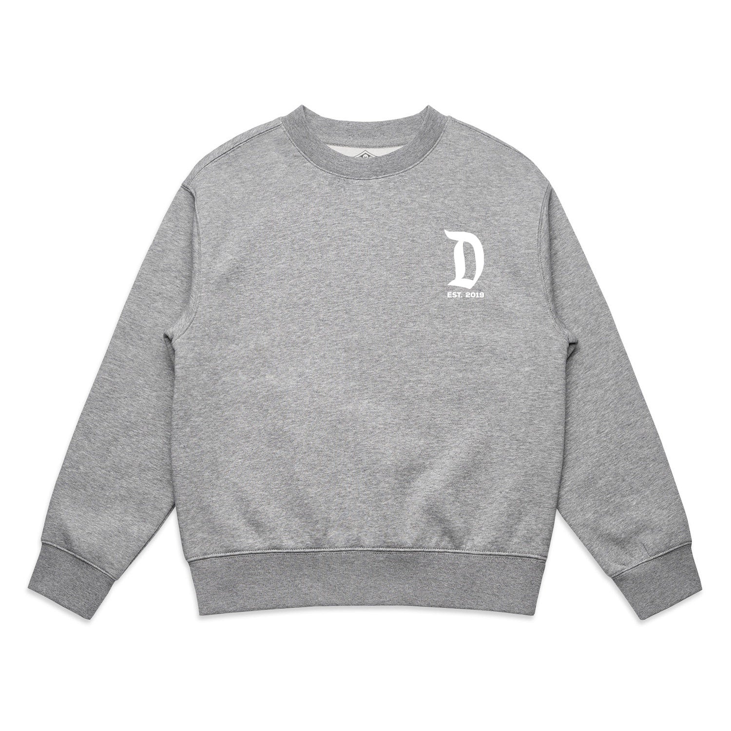 KIDS CREW NECK - HEATHER