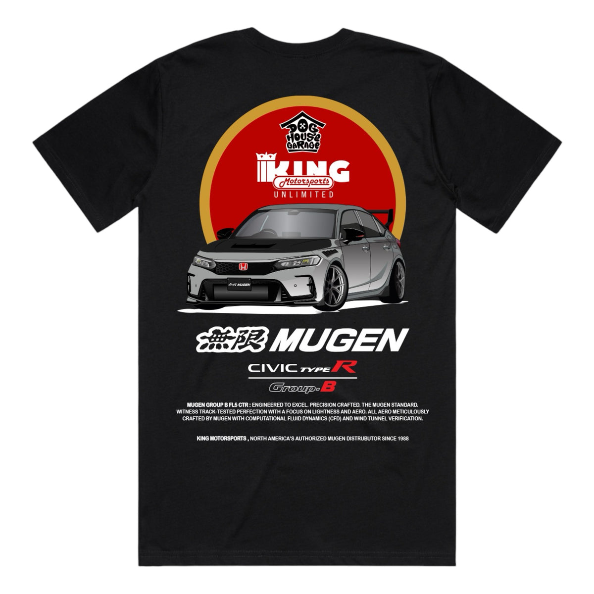 Mugen &amp; King Motorsport Group-B FL5 Tee