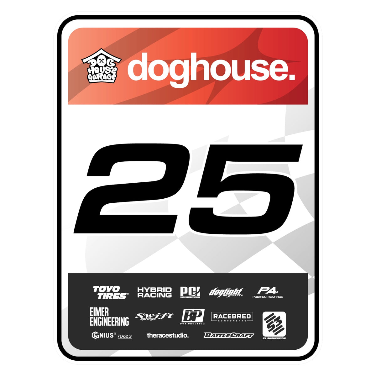 (2) Number Door Plates (Random # 1-100)