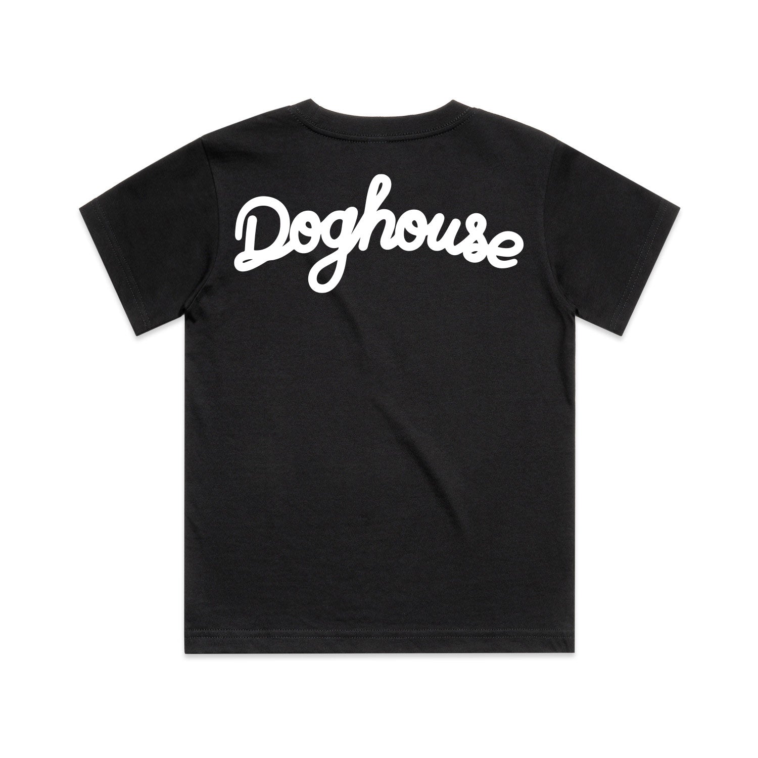 KIDS SCRIPT TEE - BLACK
